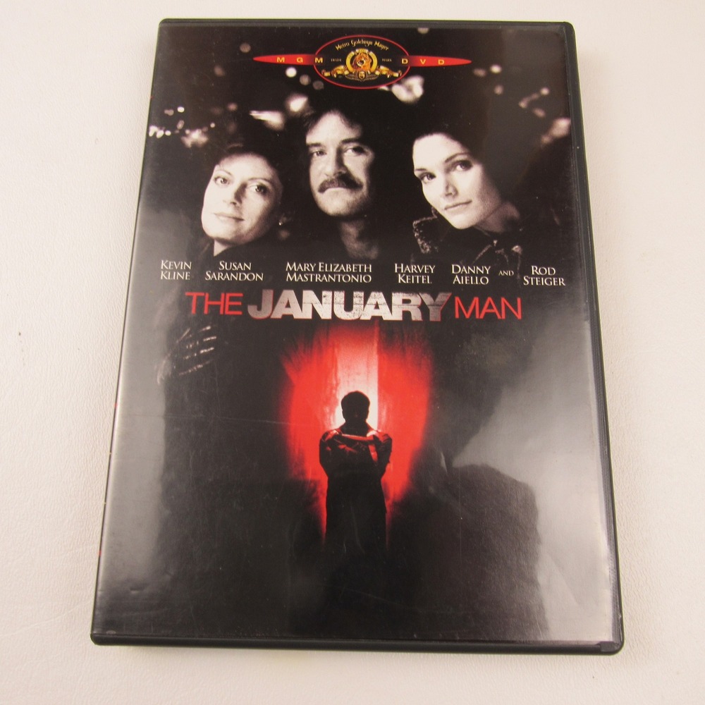 The January‎ Man DVD Kevin Kline Susan Sarandon Harvey Keitel MGM